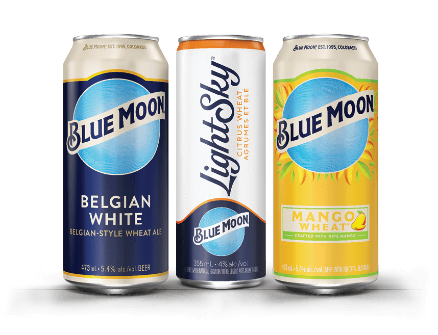 Blue moon family cans