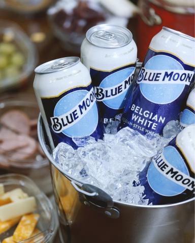 The Big Game calls for a beer with big flavour. Cut those salty snacks with a refreshing, citrusy Blue Moon.