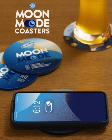 #NationalDayofUnplugging is a perfect excuse to put your phone down and grab a Blue Moon with some pals. So we’re introducing #MoonMode coasters: A coaster for your phone that automatically puts it into do-not-disturb mode. Because taking a moment to be in the moment always makes us feel brighter.

Available now. Hit the link in our bio to grab one while they last.