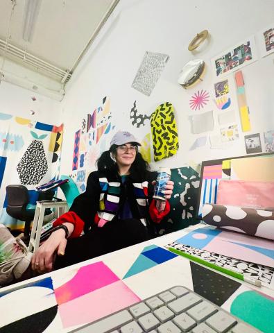 @TierneyMilne is an artist who finds inspiration in brightness and using colour in tactile and unexpected ways. We really dig that approach, so we’re excited to announce her as the latest partner in our Made Brighter project.