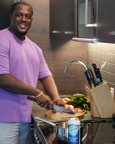 For chef @adrianforte, Made Brighter means a refreshing and elevated twist on classics, which is reflected in many of his culinary creations. We’re excited to be working with him as a partner this year - and can’t wait to cook up some Blue Moon magic together!